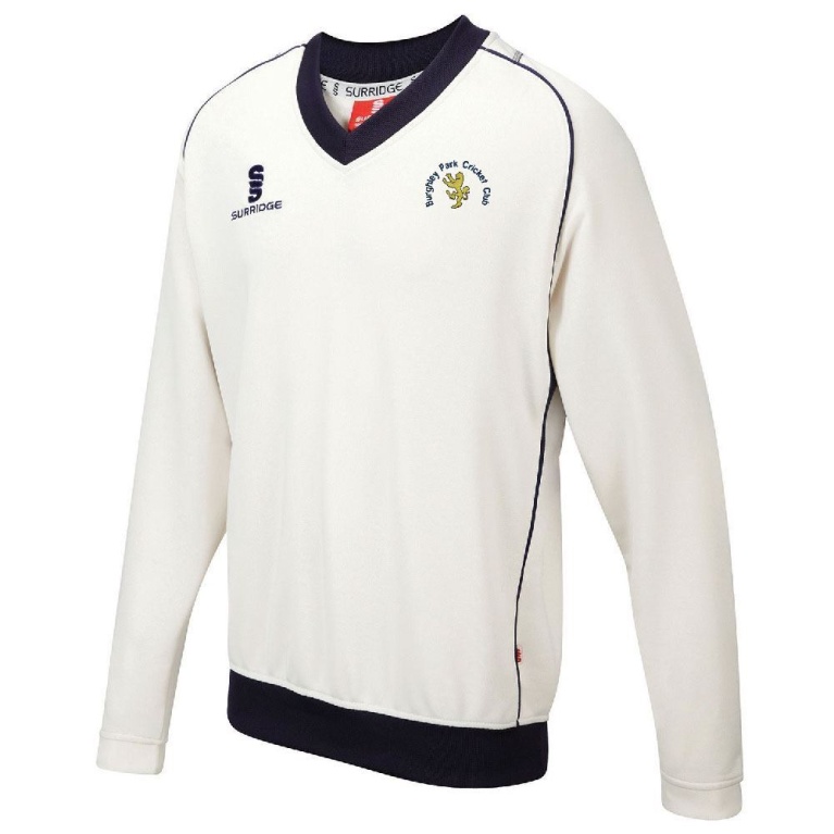 BURGHLEY PARK CC LONG SLEEVE SWEATER