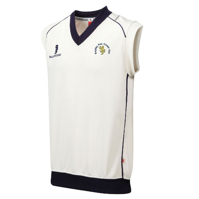 BURGHLEY PARK CC SLEEVELESS SWEATER