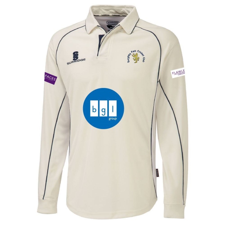 BURGHLEY PARK CC PREMIER LONG SLEEVE SHIRT