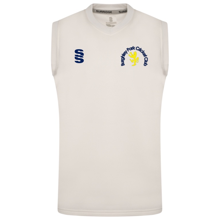 BURGHLEY PARK CC Blast Sleeveless Cricket Sweater